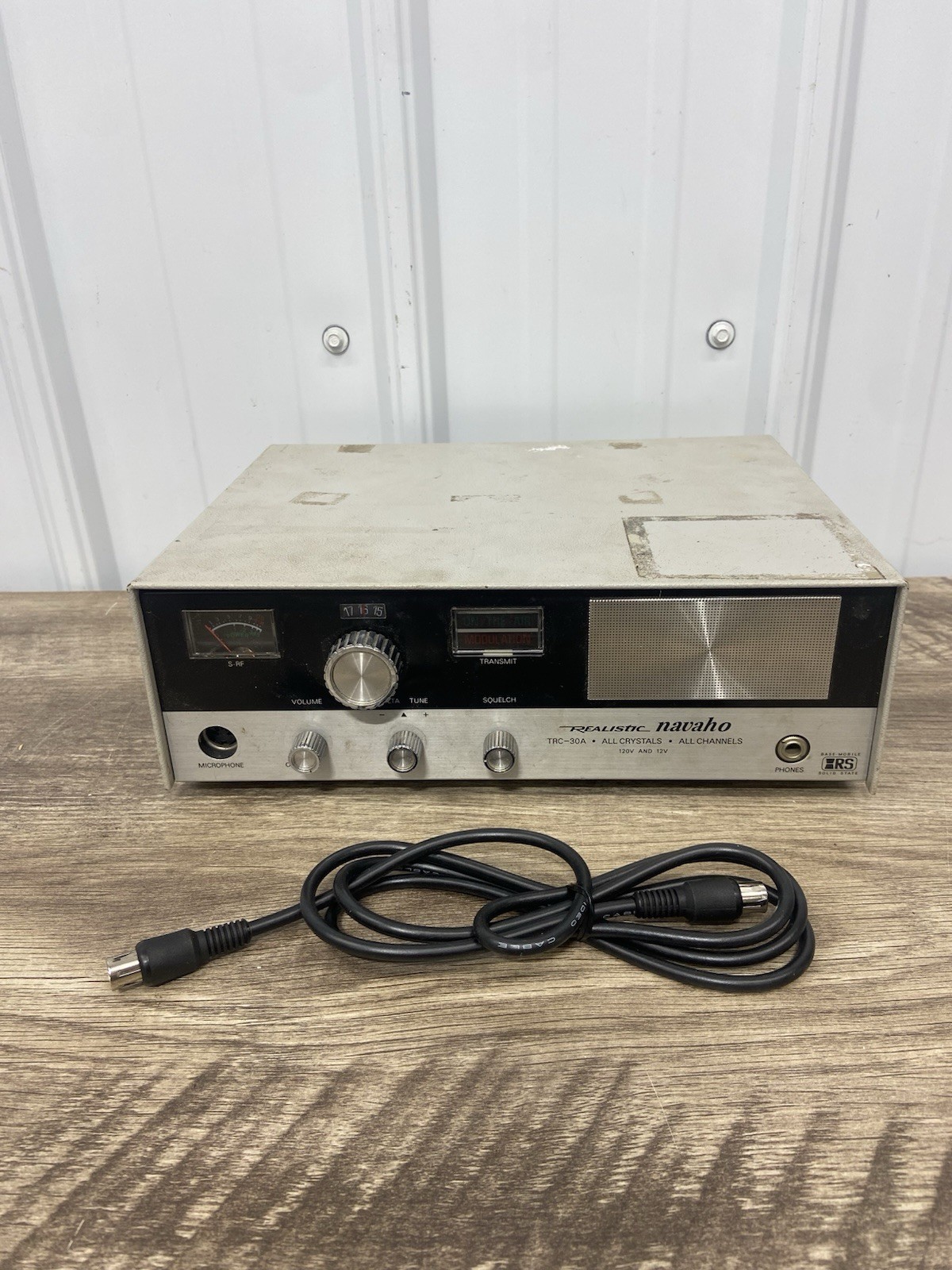 Vintage Realistic Navaho TRC-30A 23 Channel CB Station Tested
