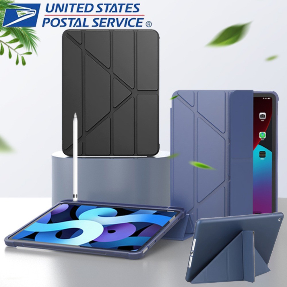 Foldable Stand Leather Case Cover for iPad 2nd 3rd 4th 5th 6th 7th 8th 9th Gen