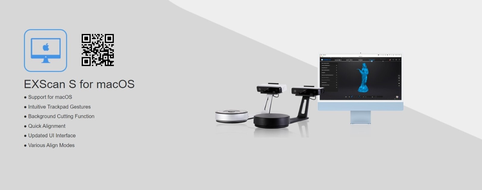 EinScan SP V2 3D Scanner – High Accuracy, Tripod, Supports MacOS & Windows