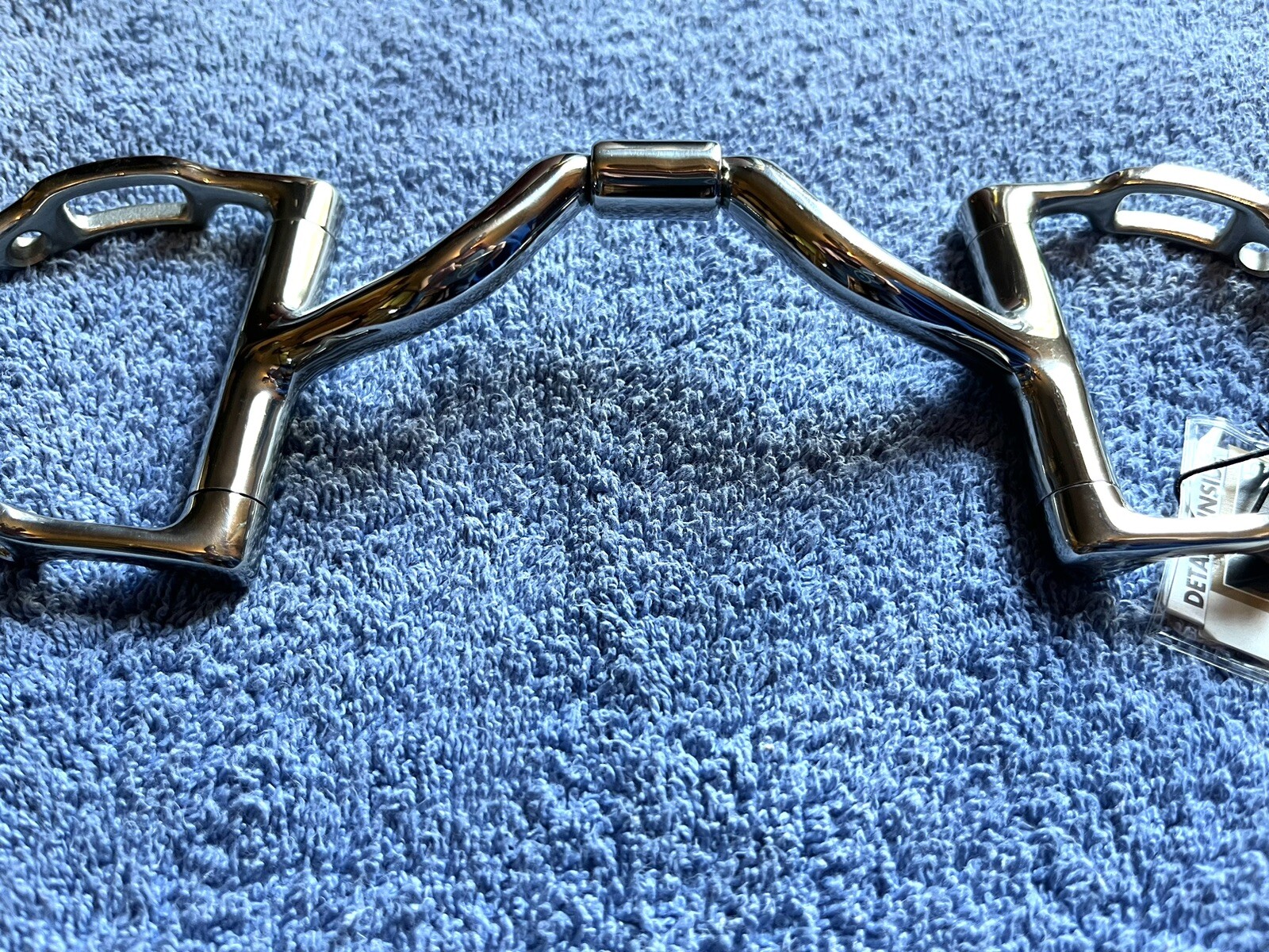 New 4.5” Myler Ported Dee English Bit With Hooks
