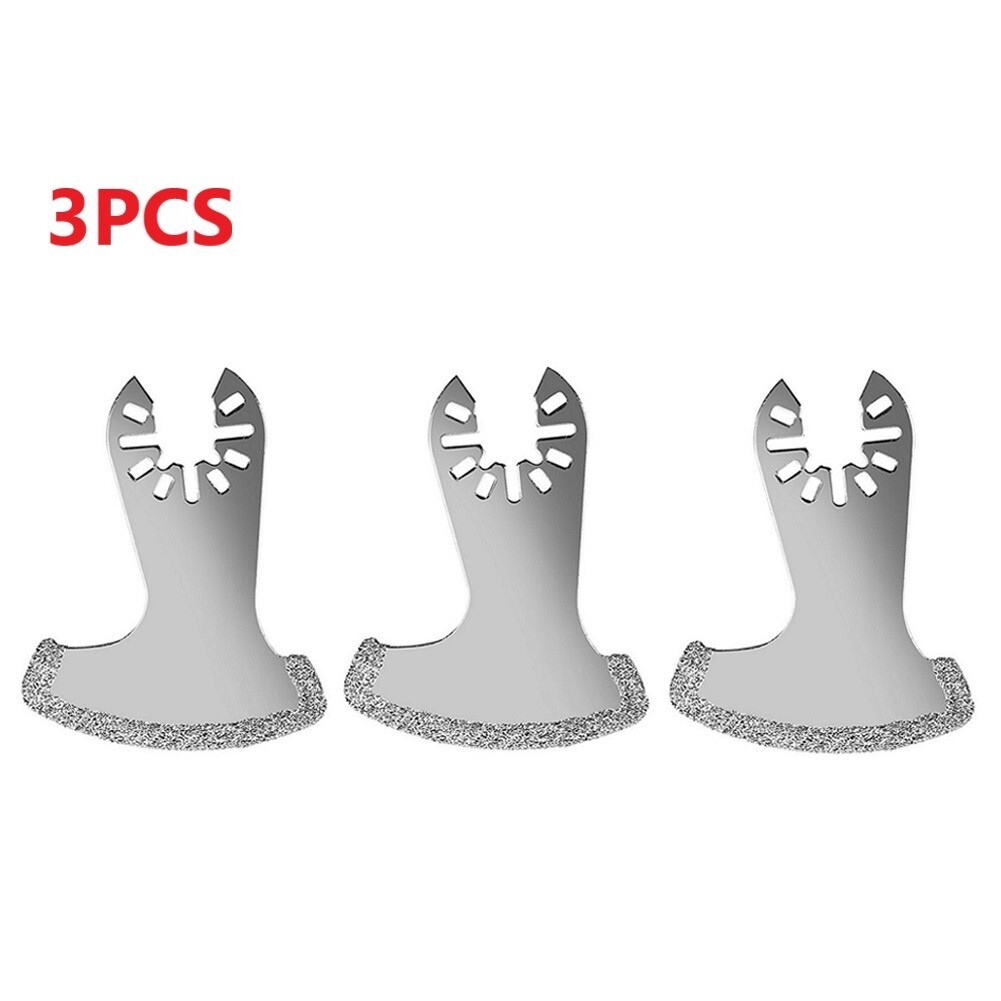 Professional Oscillating Multi Tool Diamond Blades for Grout Removal 3pcs Set