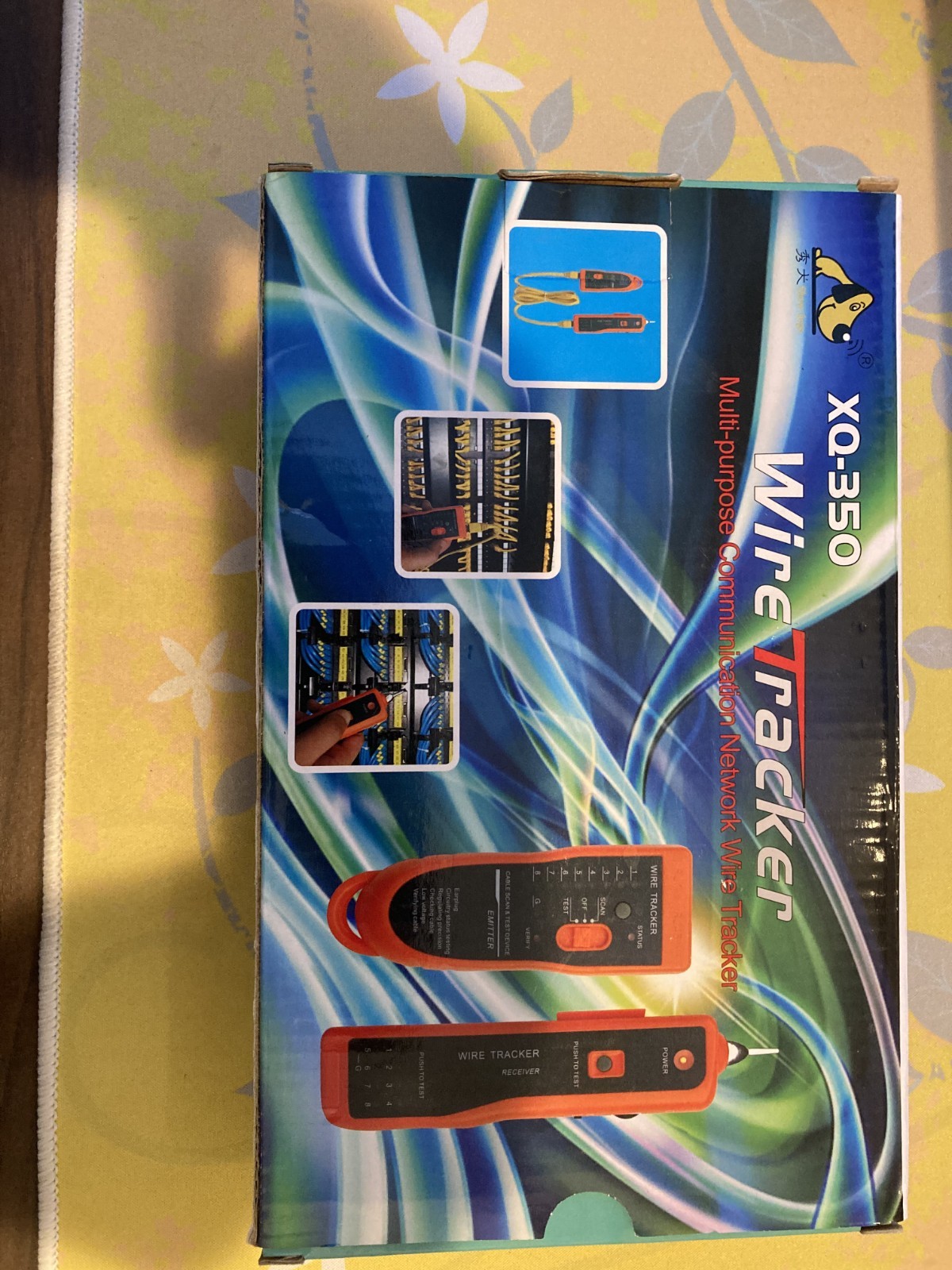 Diagnose Tester XQ-350 Detecter Tool for UTP Tracer Tracker/ Wire Telephone RJ11