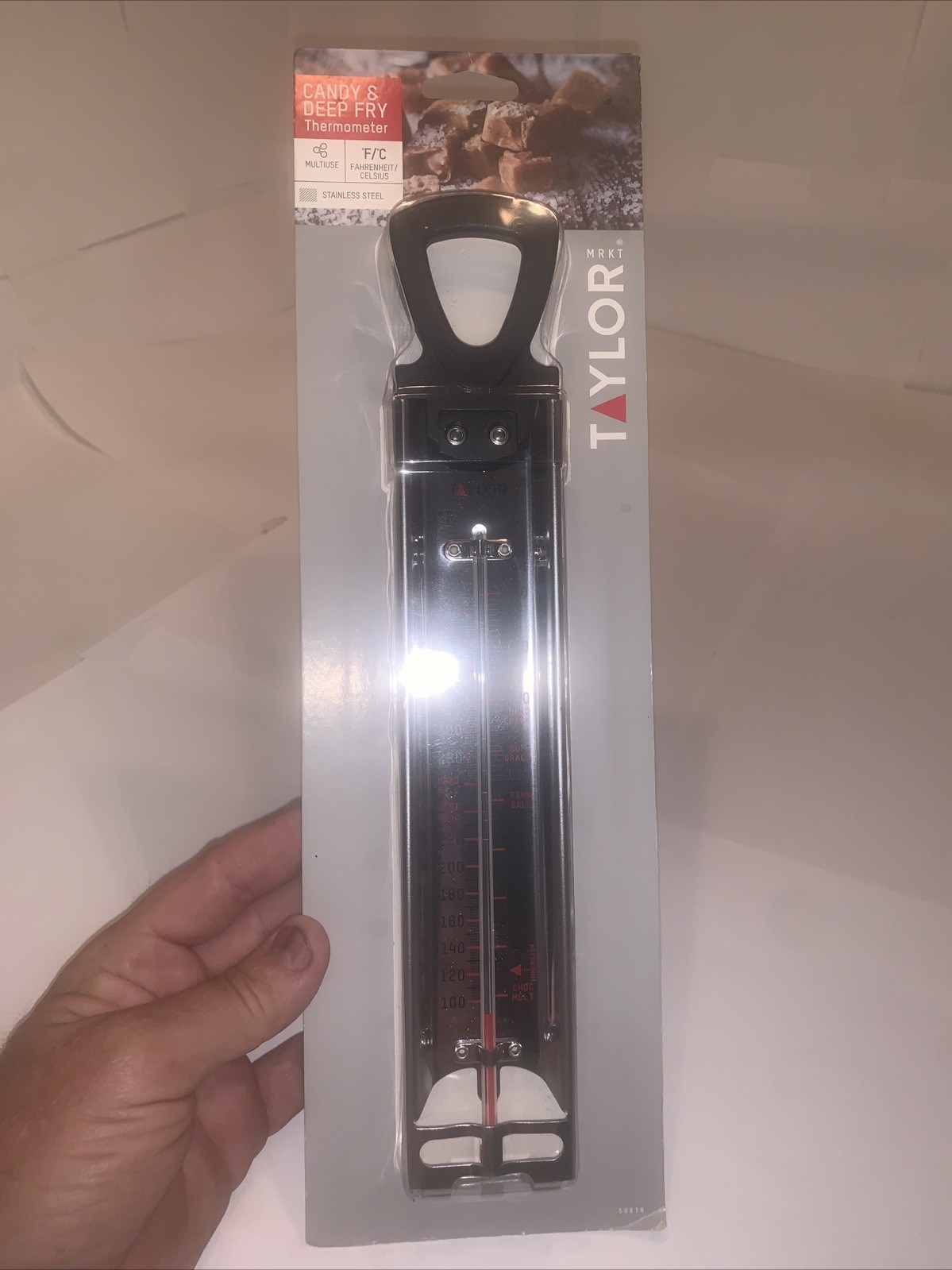 Taylor Precision Products 5983N Candy/Jelly Deep Fry Thermometer