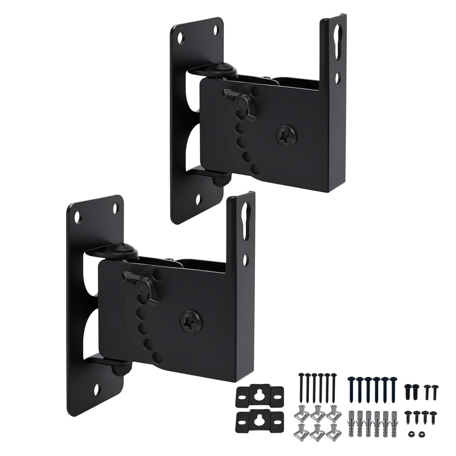 Speaker Wall Mount ,Swivel & Tilt,All Metal Wall Speaker Mount for Small Spea...