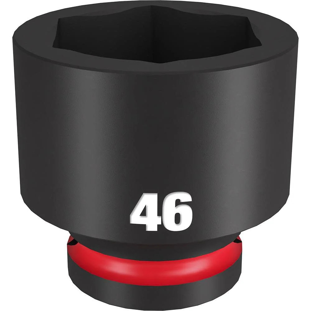 Milwaukee Impact Socket 3/4In Drive 46Mm Standard 6 Point