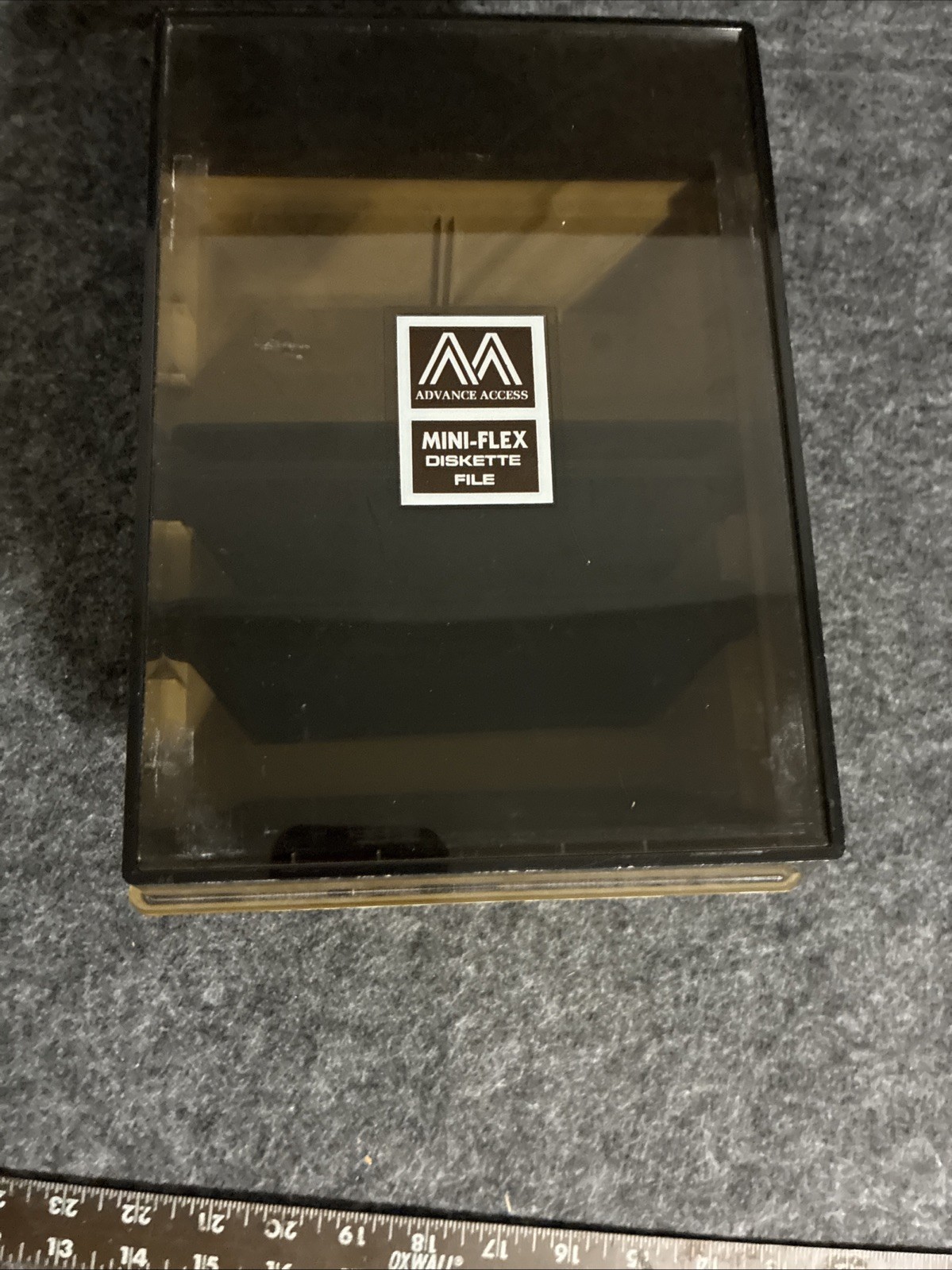 Vintage Advance Access Computer Floppy Disc Storage Box