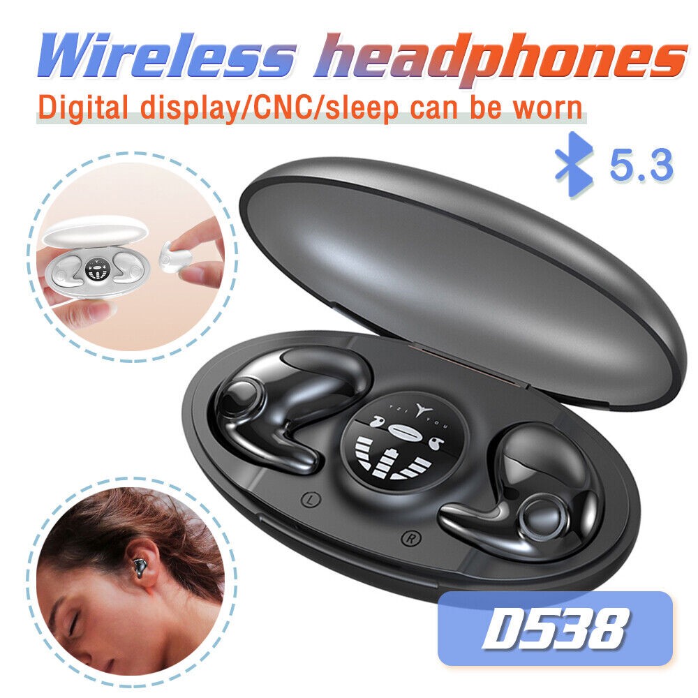 Wireless Sleep Earbuds, Comfortable Invisible Mini Sleeping Headphones, Running