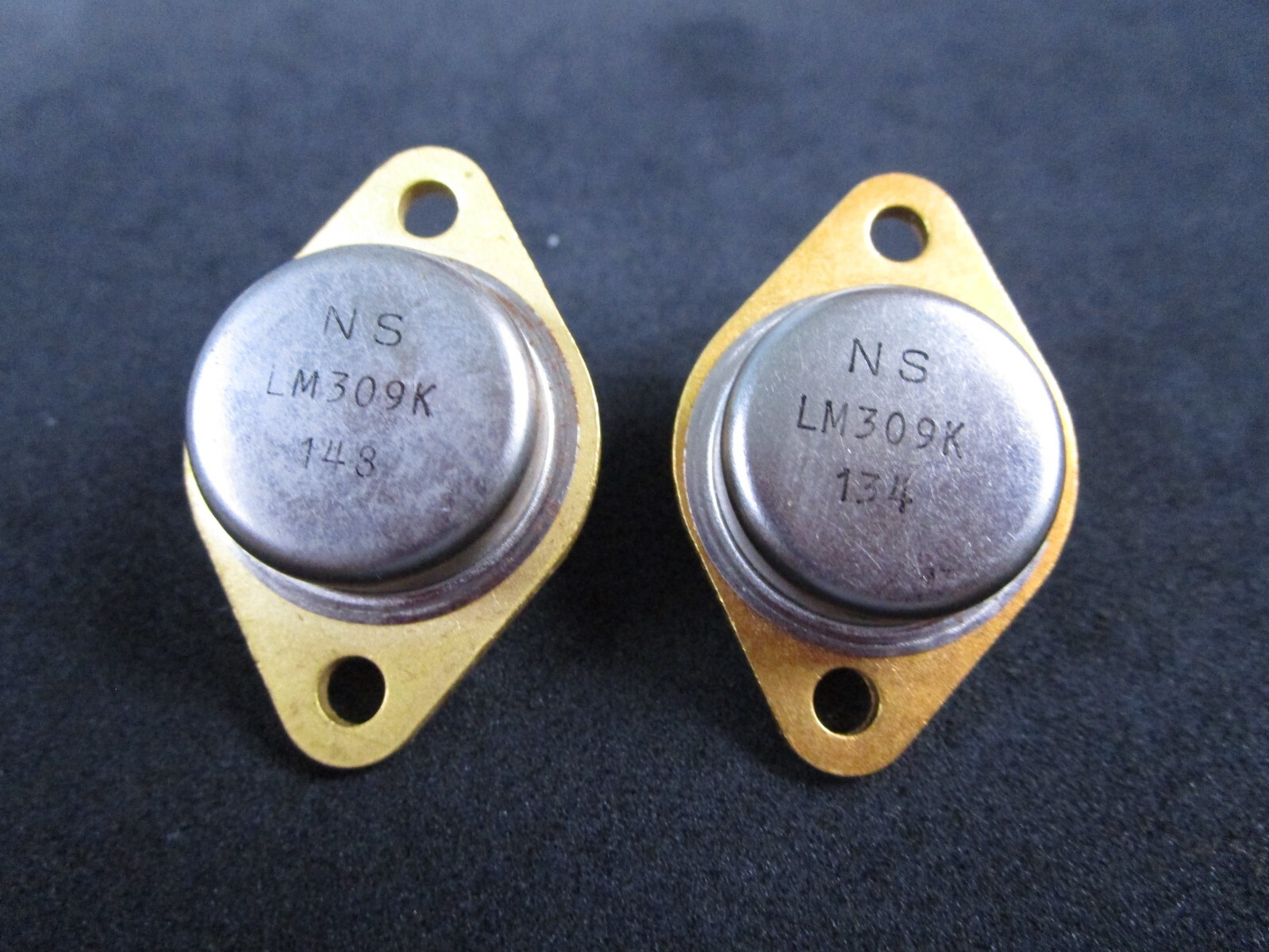 Qty 2: PRIME QUALITY! Two Pieces! LM309K National Semi Guaranteed – Tested - NOS
