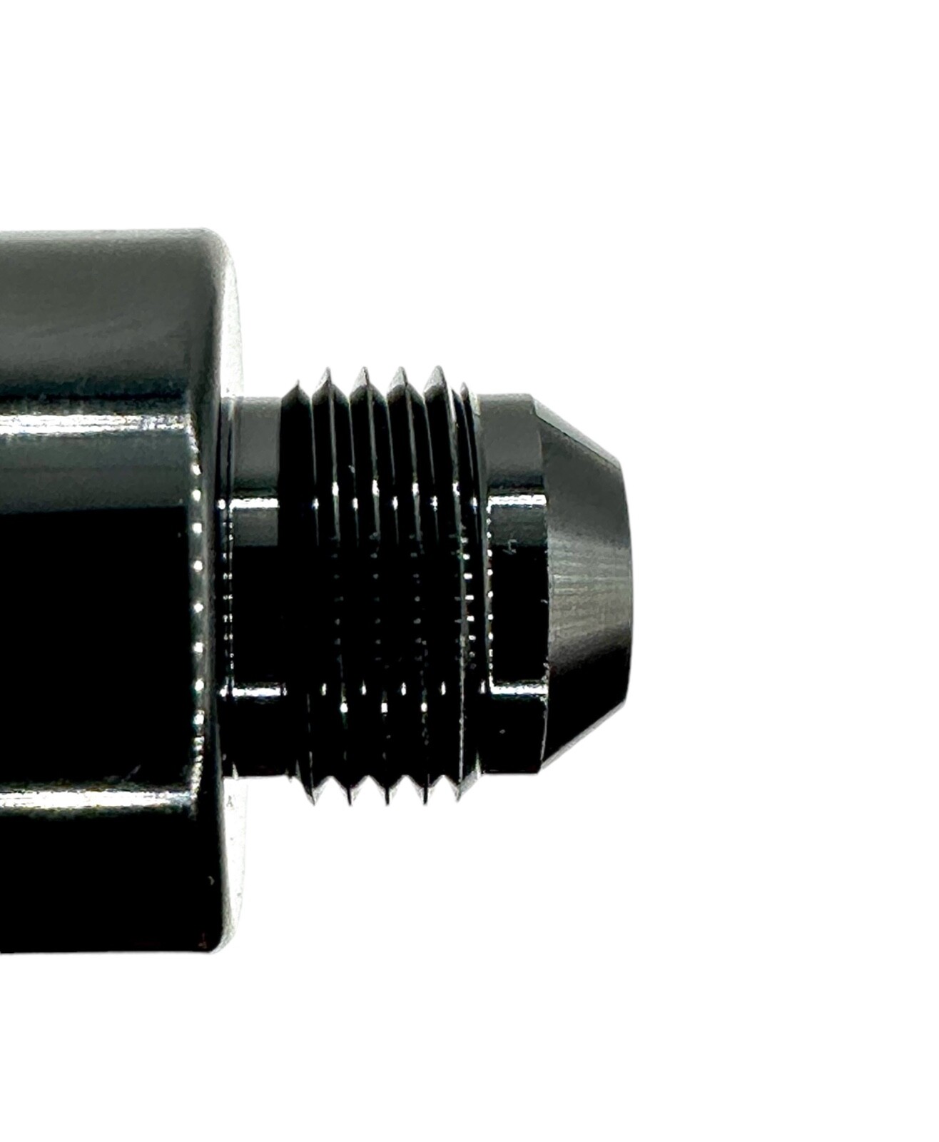 8AN INLINE FUEL FILTER - 30 MICRON FOR 1/2" FUEL LINE (BLACK)