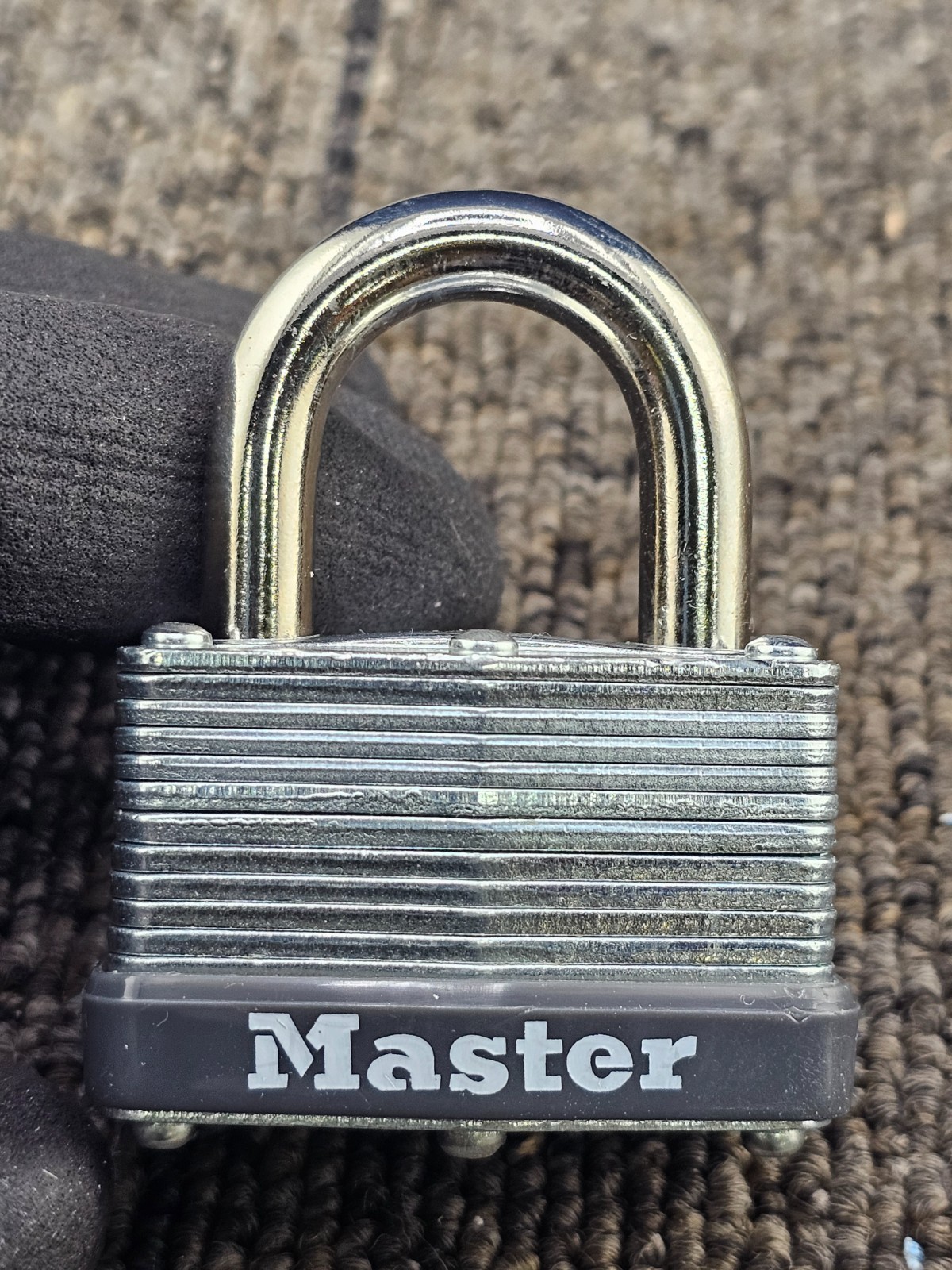 (QTY 2) Master Lock 500KA: Warded Laminated Padlocks Key 203