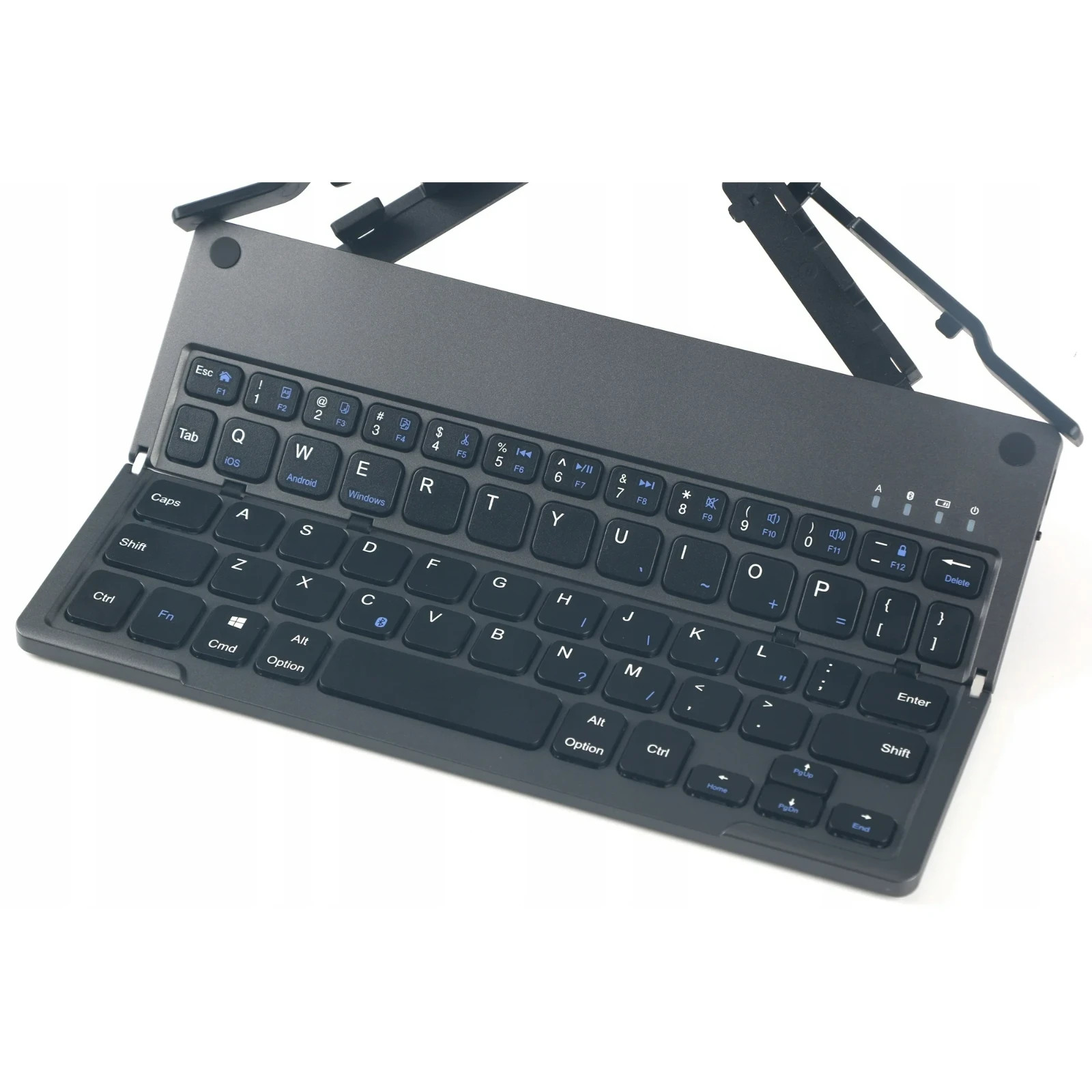Foldable Bluetooth Keyboard with Stand for Tablet iPad Phone Portable Folding