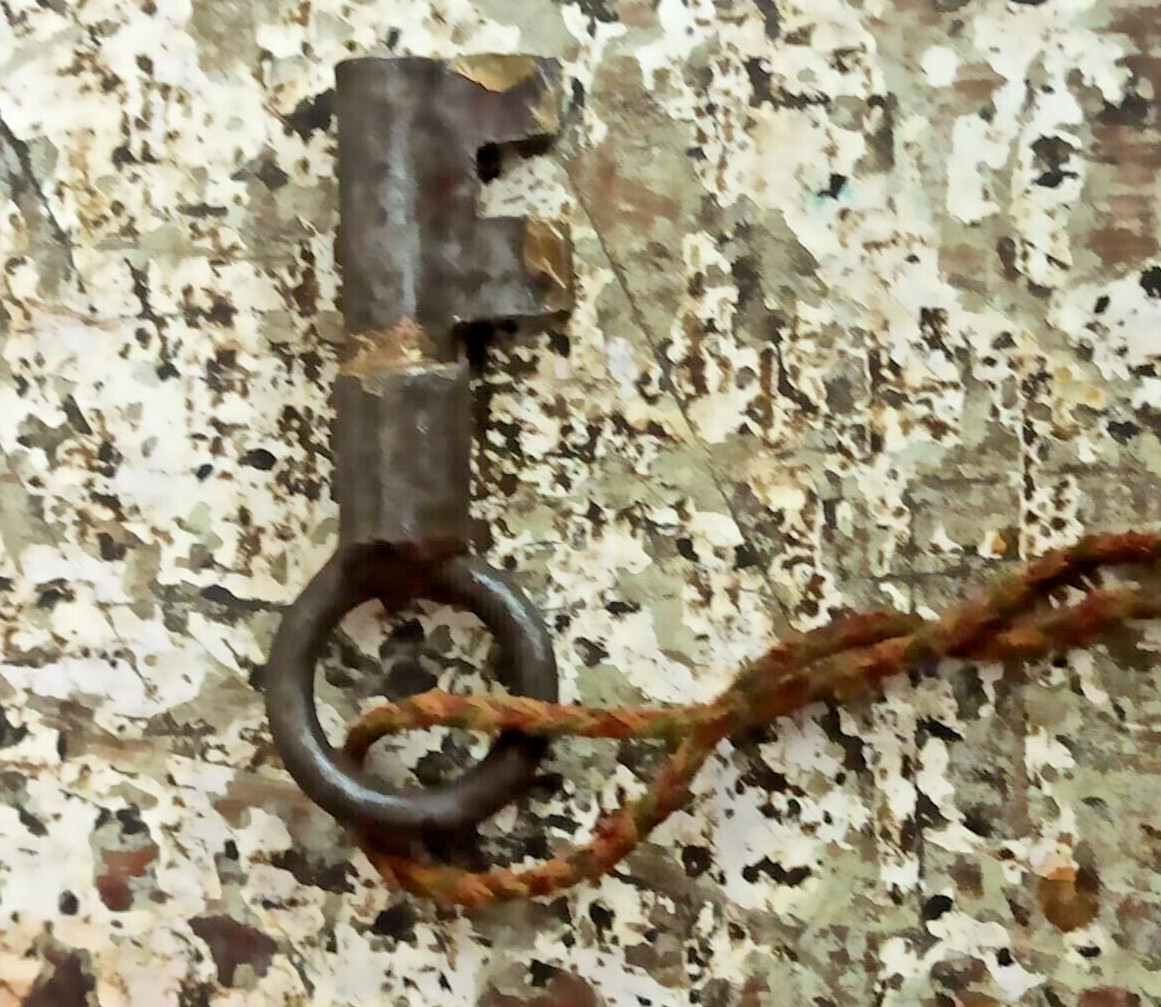 Vintage Iron Handcrafted Unique Shape Solid Heavy Padlocks