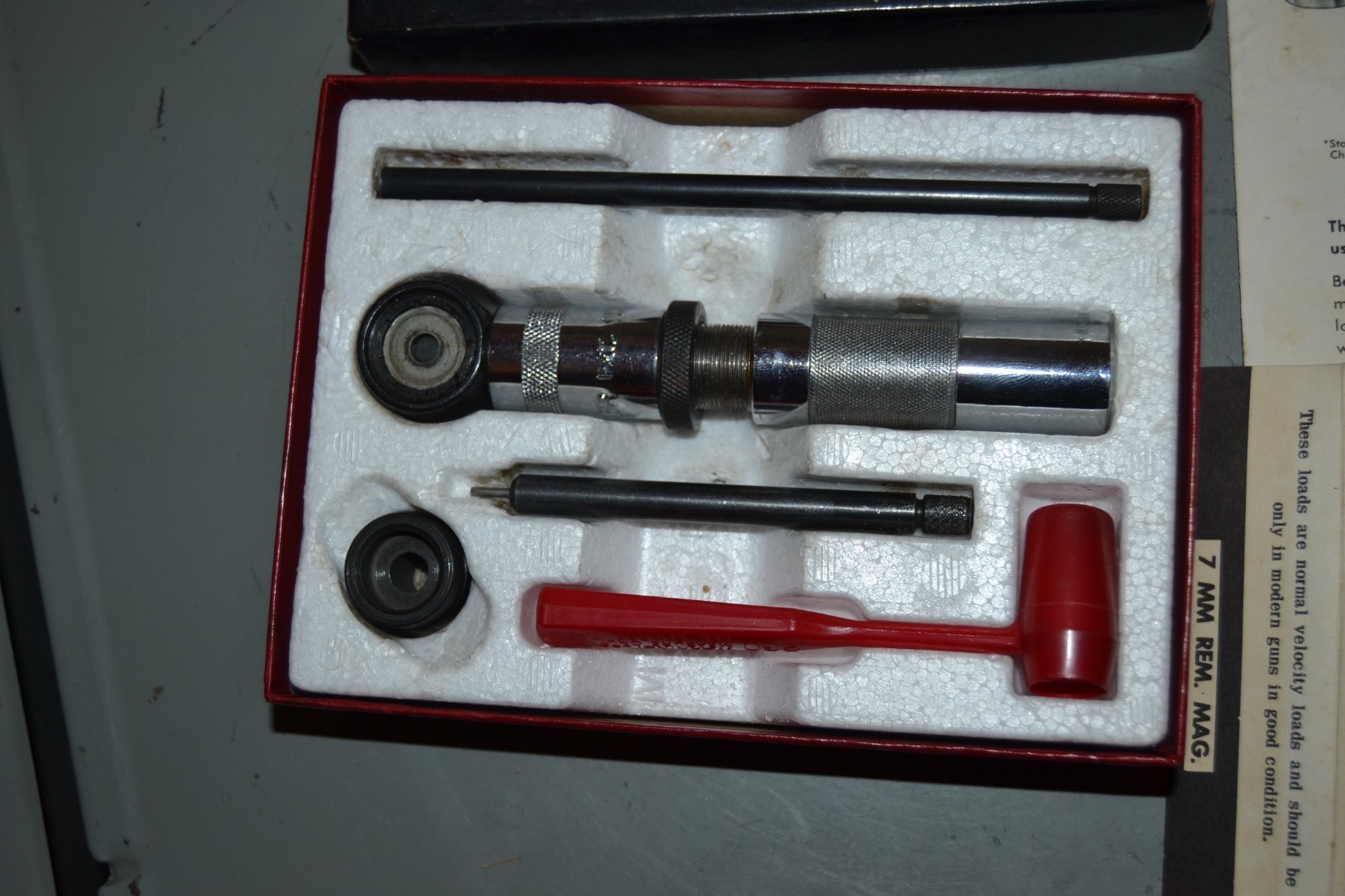 LEE LOADER COMPLETE RELOADING TOOL 7MM REM. MAG. HANDLOAD RANGE DIE SET RELOAD