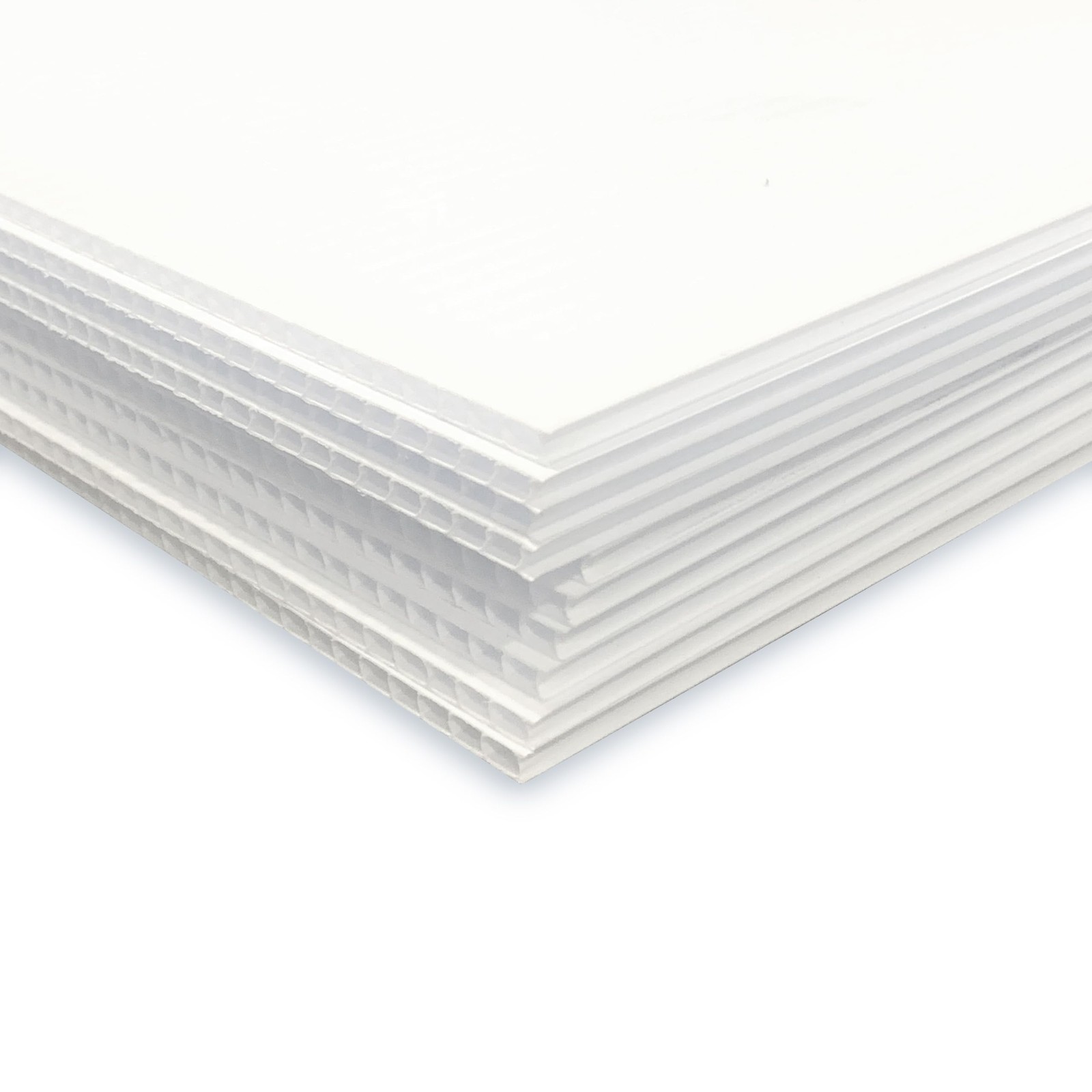 Flipside Products 20" x 28" Corrugated Plastic Project Sheets, 3/16" Thick, 10