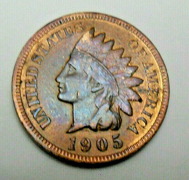 1905 P Indian Head Cent Penny CULL **FREE SHIPPING**