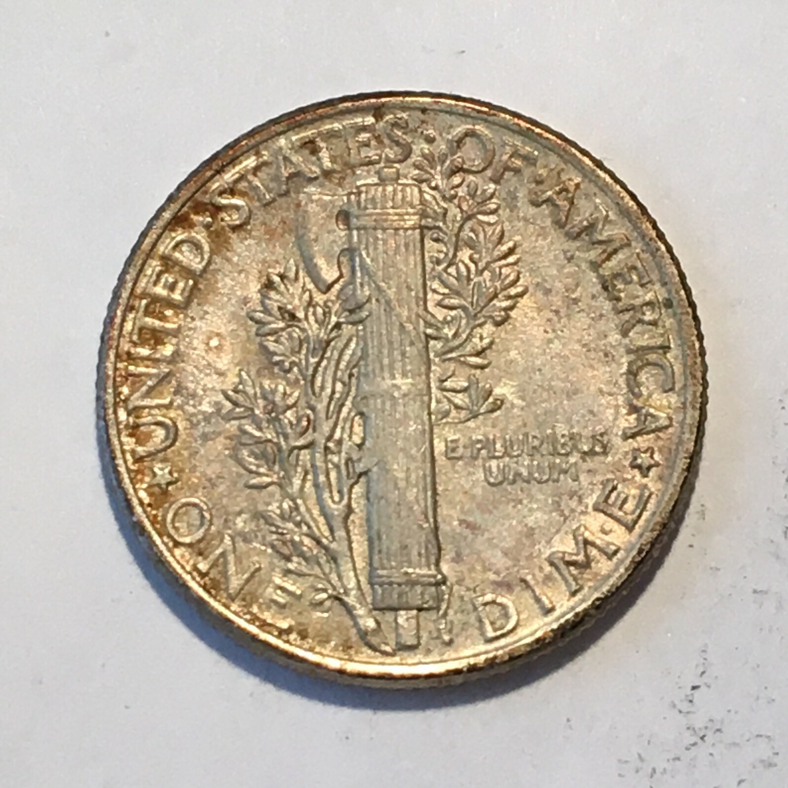 1944 Mercury Silver Dime - High Quality Scans #L902
