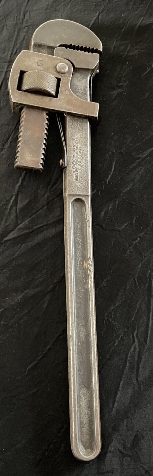 Vintage Lakeside USA 18" Genuine Stillson Pattern Heavy Duty Pipe Wrench