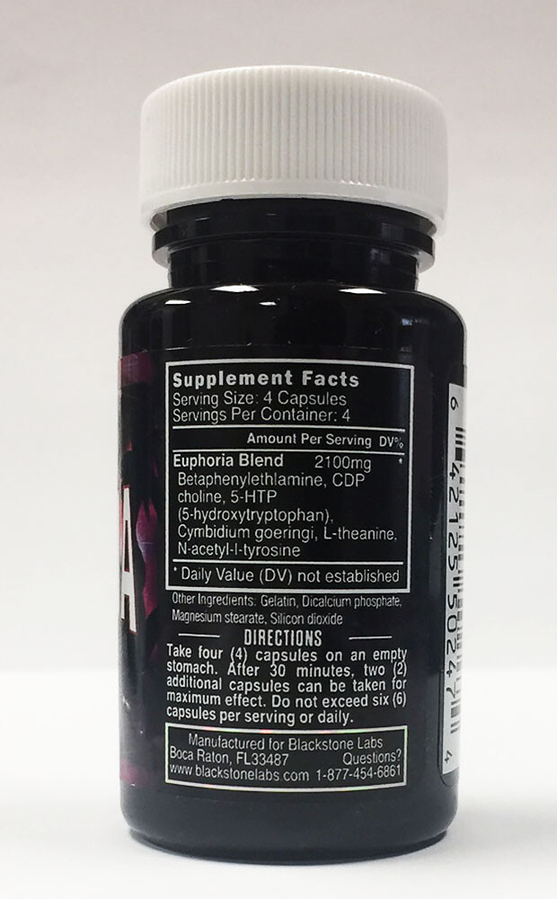 EUPHORIA Mood Enhancer 16 Capsules - 2 Bottles