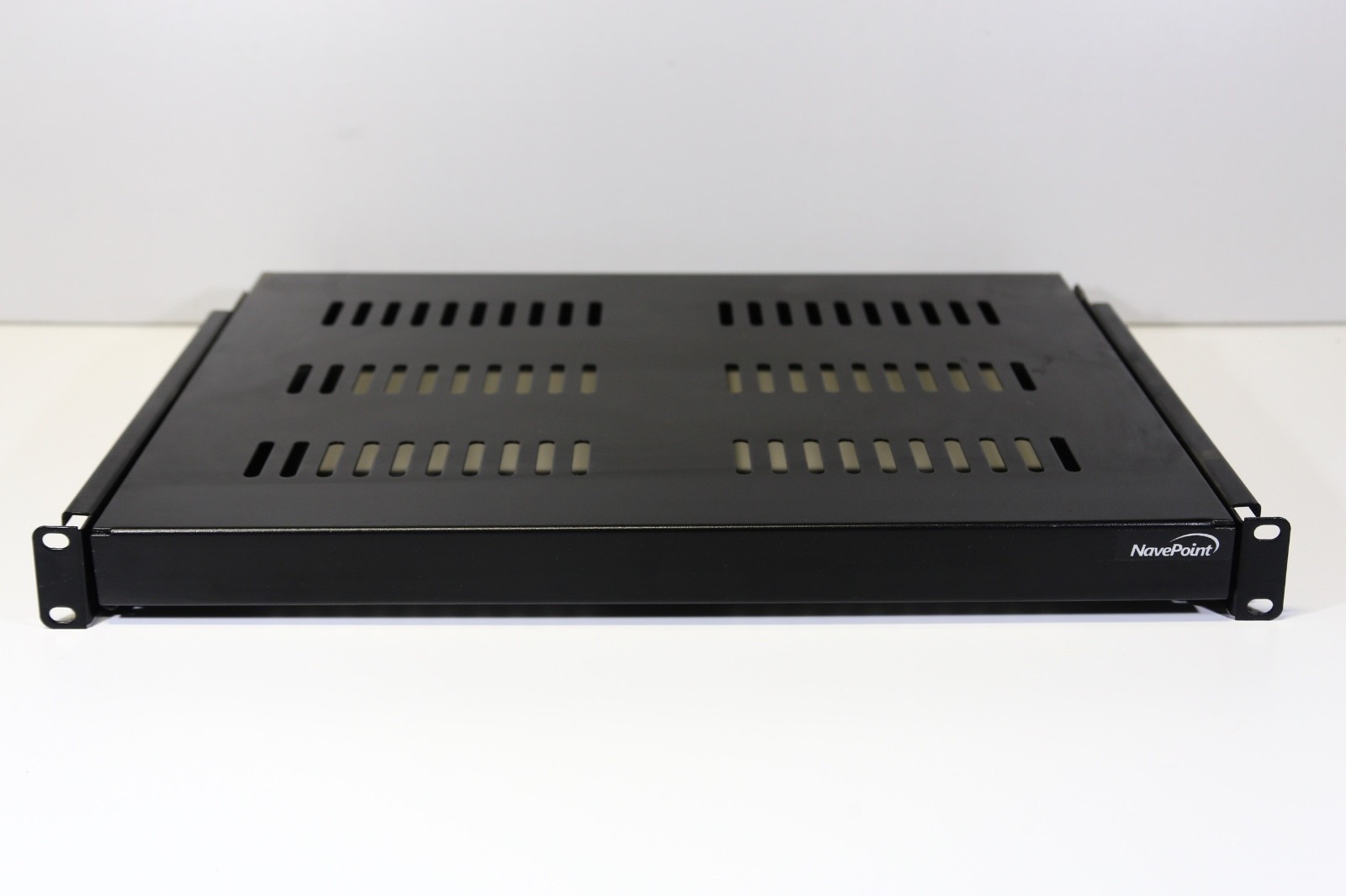 NavePoint Adjustable Vented Shelf for Cabinets, 20.25" Max Mounting Depth