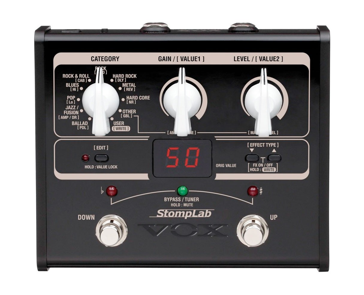 Vox StompLab IG 1G Modeling Guitar Effects Pedal - Open Box