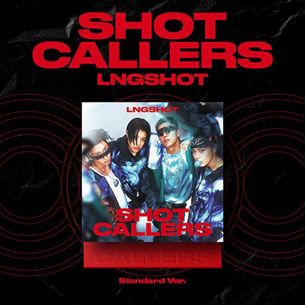 LNGSHOT SHOT CALLERS EP Album STANDARD Ver/CD+Photo Book+3 Poster+4 Card+Sticker