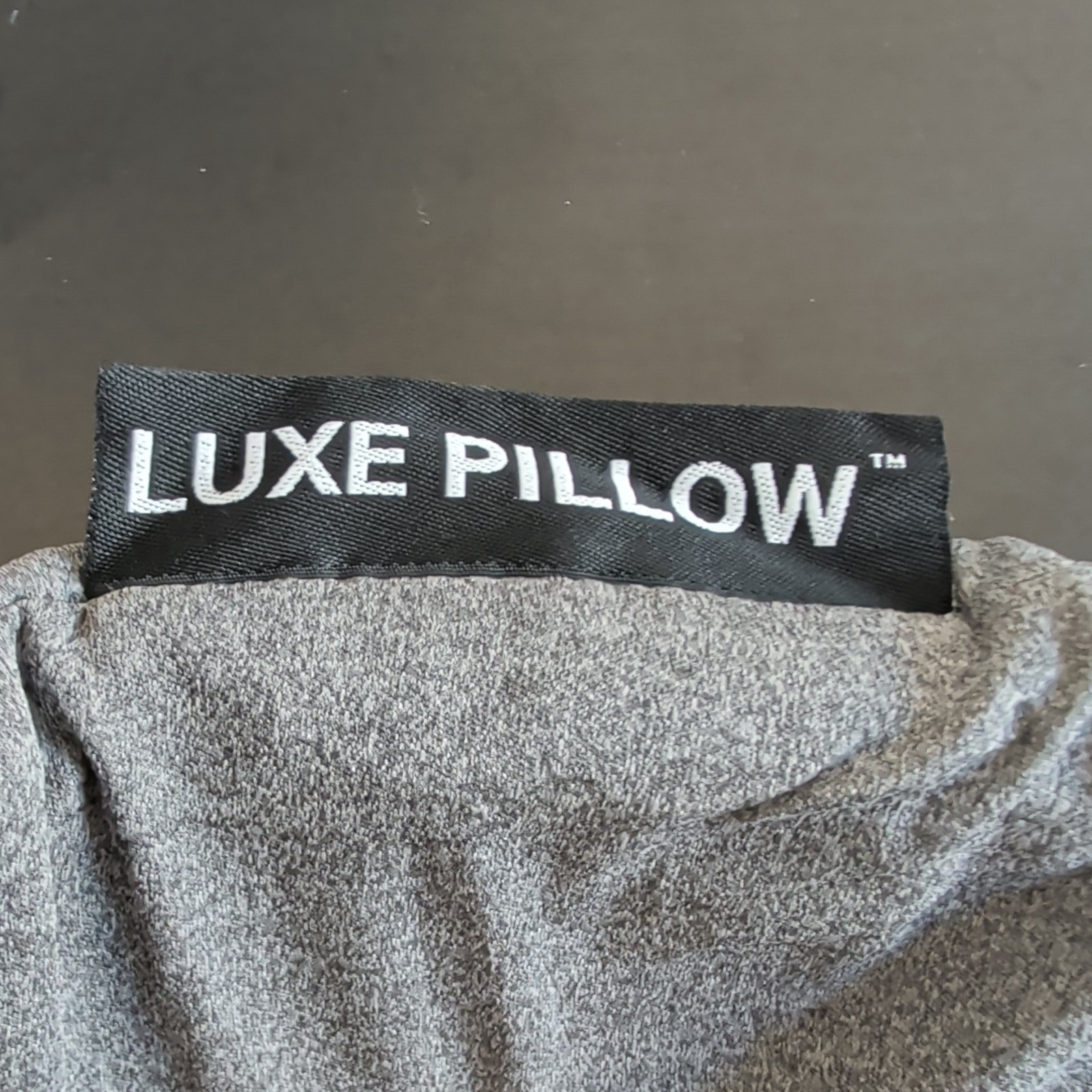 KLYMIT | Luxe Camping Pillow | Gray | Inflatable | 2LPGY01D