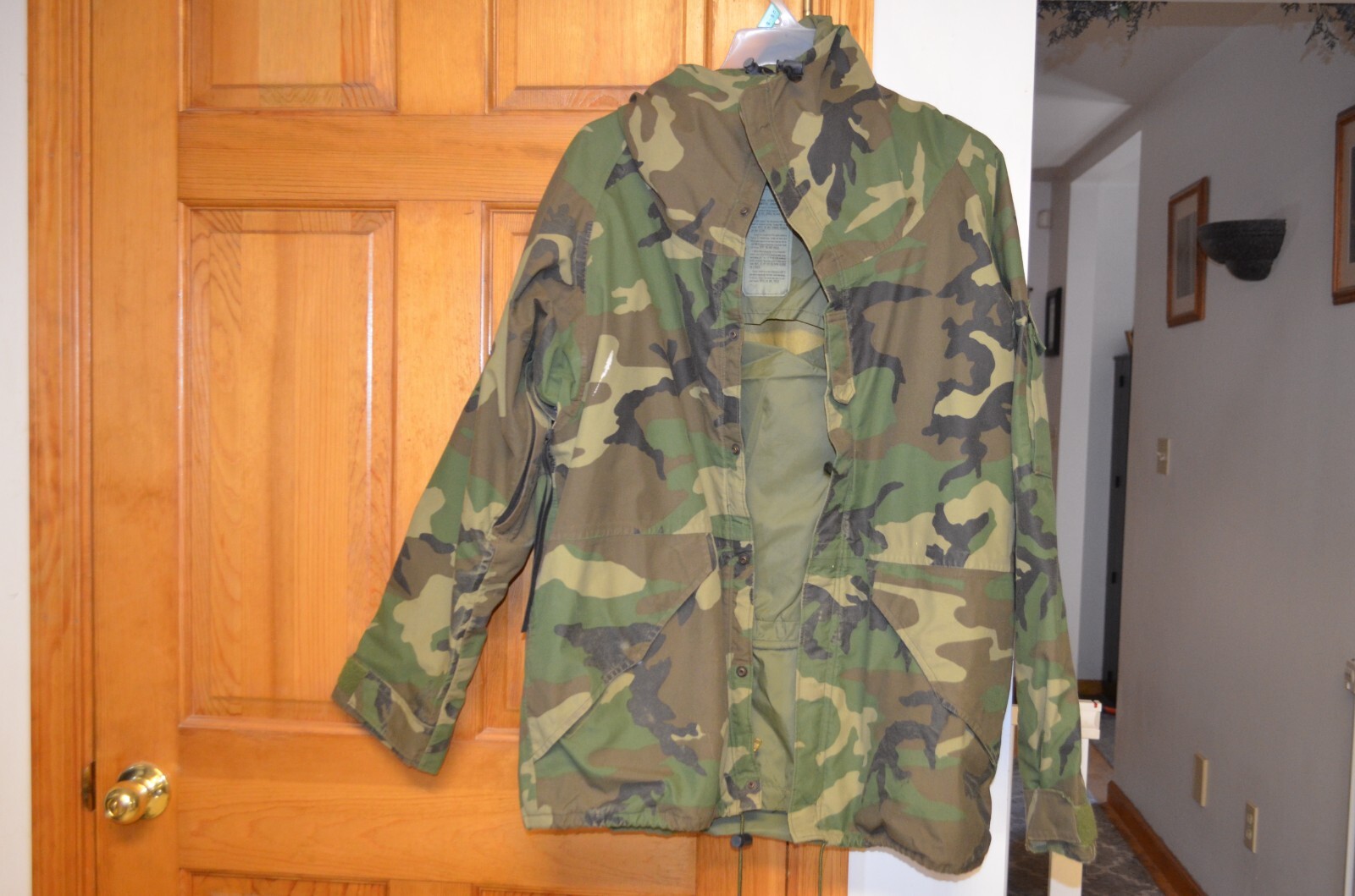 Parka, Extended Cold Weather Camouflage WIth Hood - Medium Long