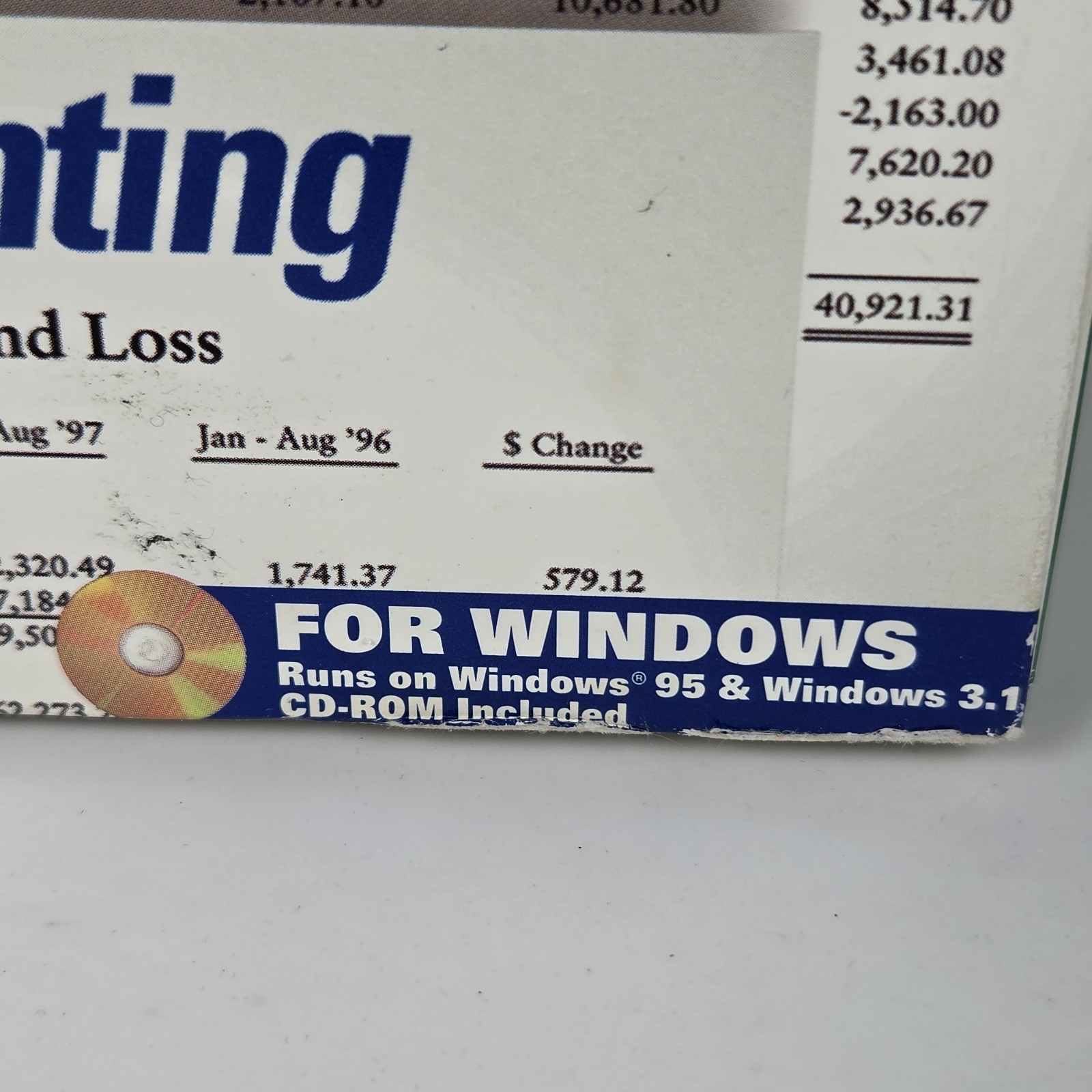 Vintage QuickenQuickbooks Version 5.0 on windows 95 windows 3.1, 3.5” Diskettes