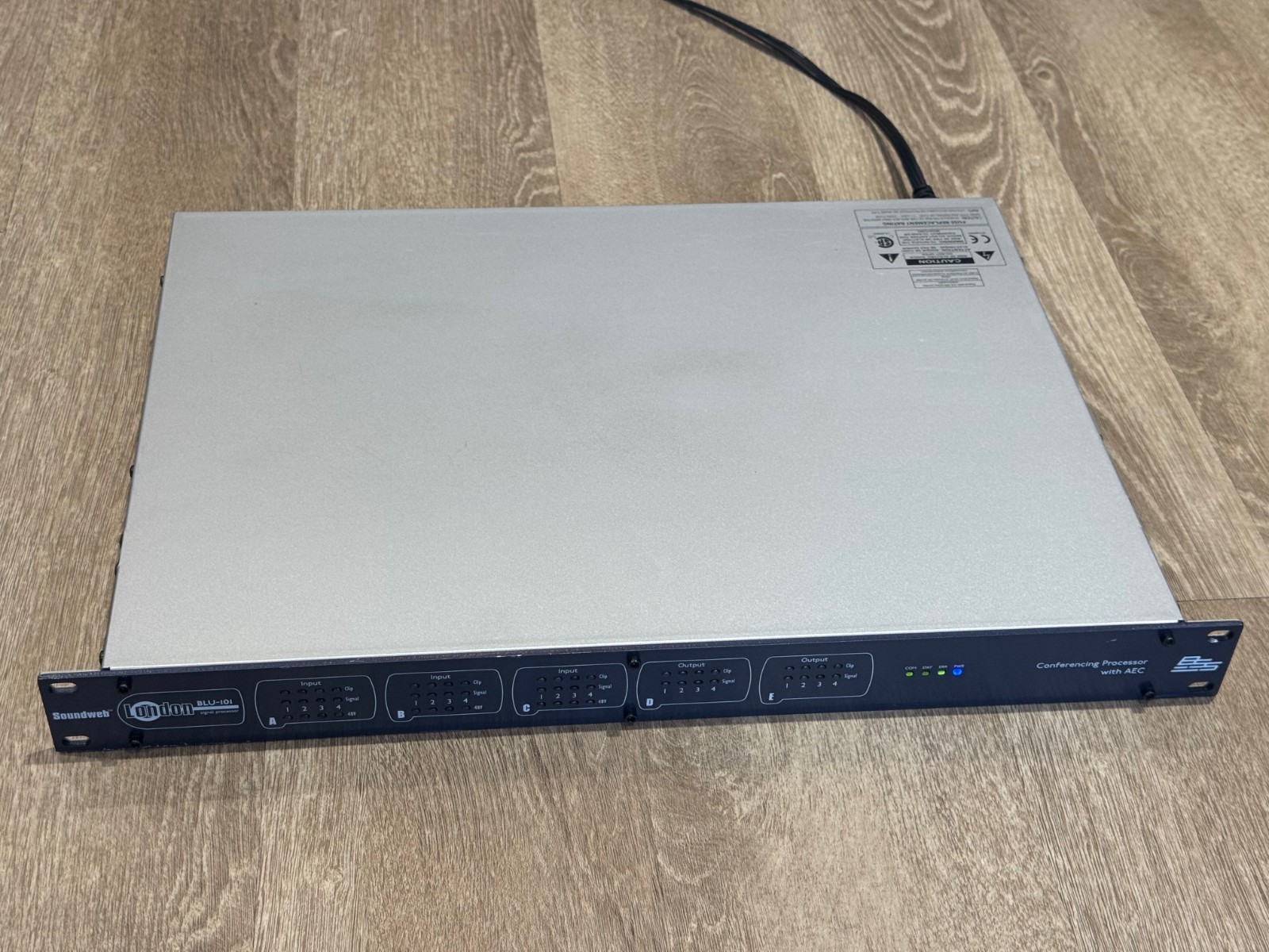 BSS Soundweb London BLU-101 Conferencing Processor w/ AEC 12x8 Signal Processor