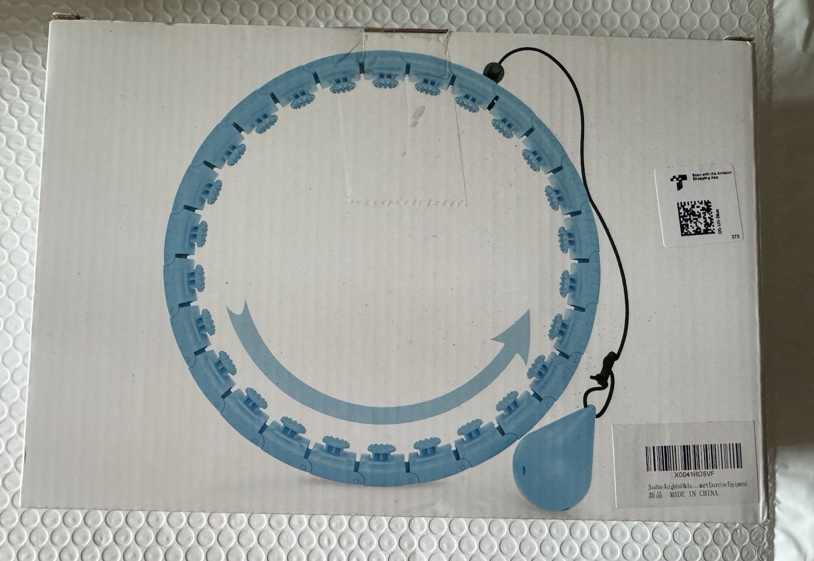 Weighted Hula Hoop adjustable Size 26 Knots