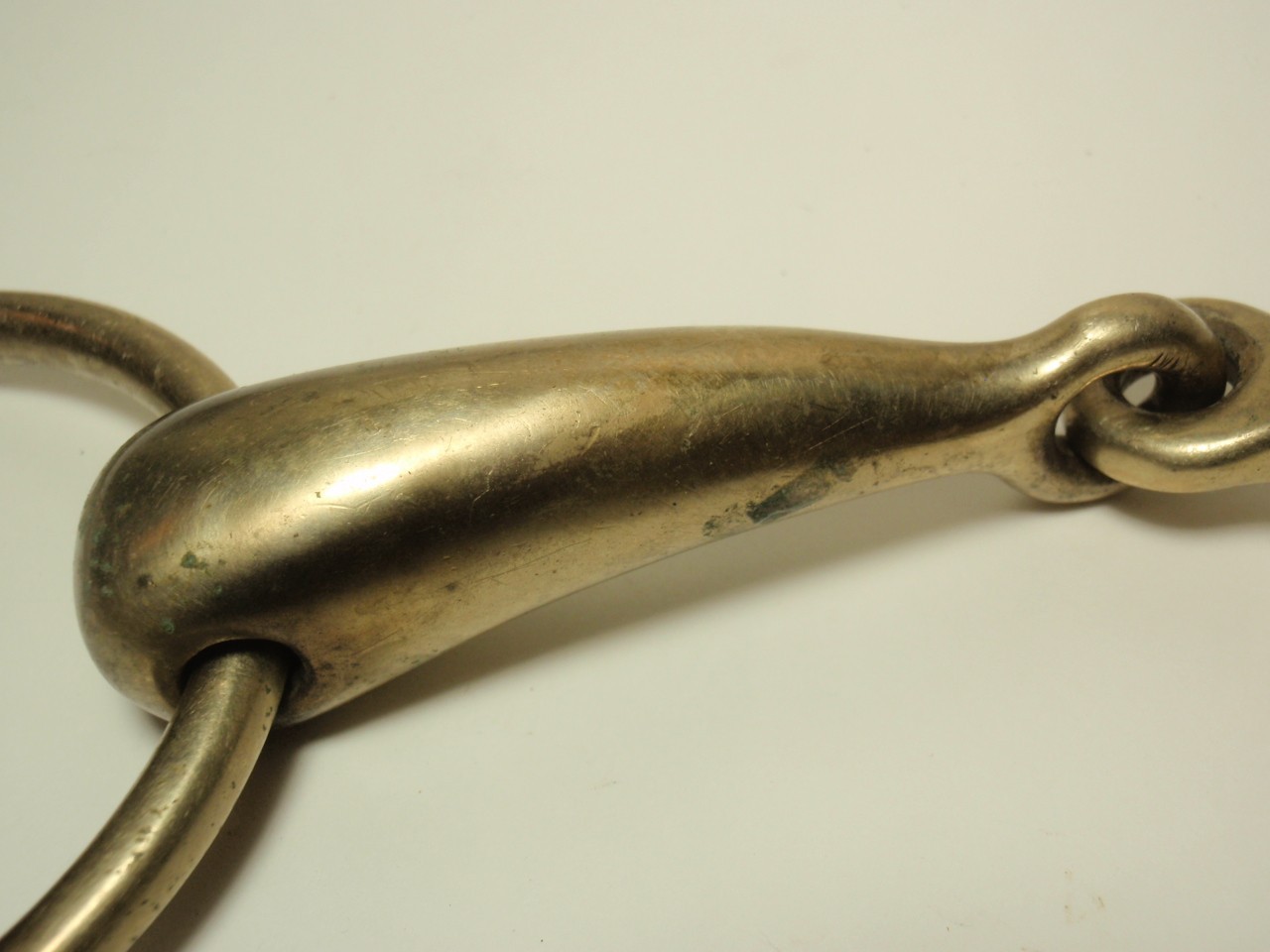 Lot 3 Equine Loose Single Joint Snaffle Ring Bit *USED*