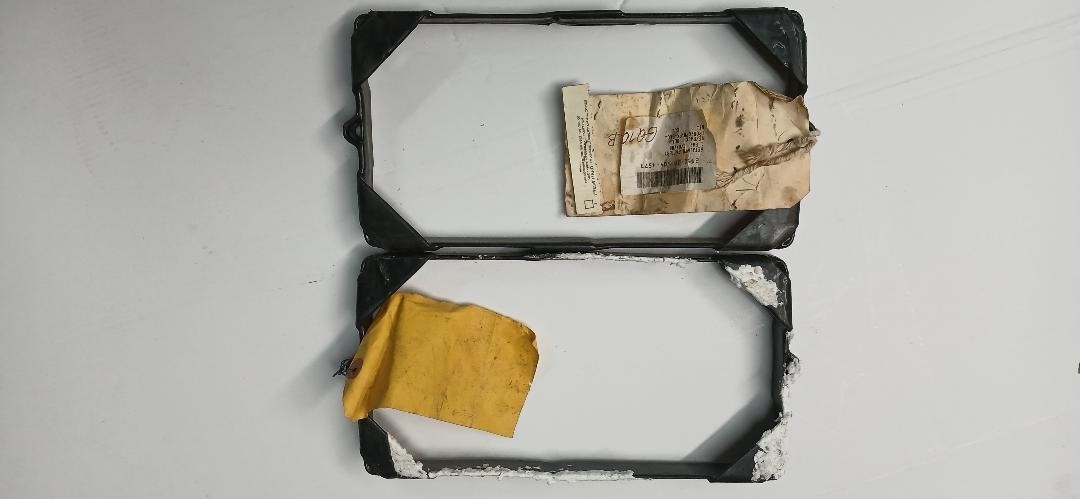 M-151 A1 A2 Used Battery Hold Down Brackets Frames, Set of 2, NOS