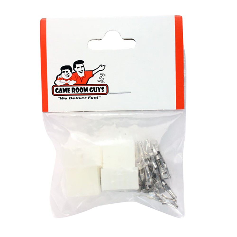 Molex Male 9 Pin Arcade Pinball Plug with Pins - .093 - Set of 2