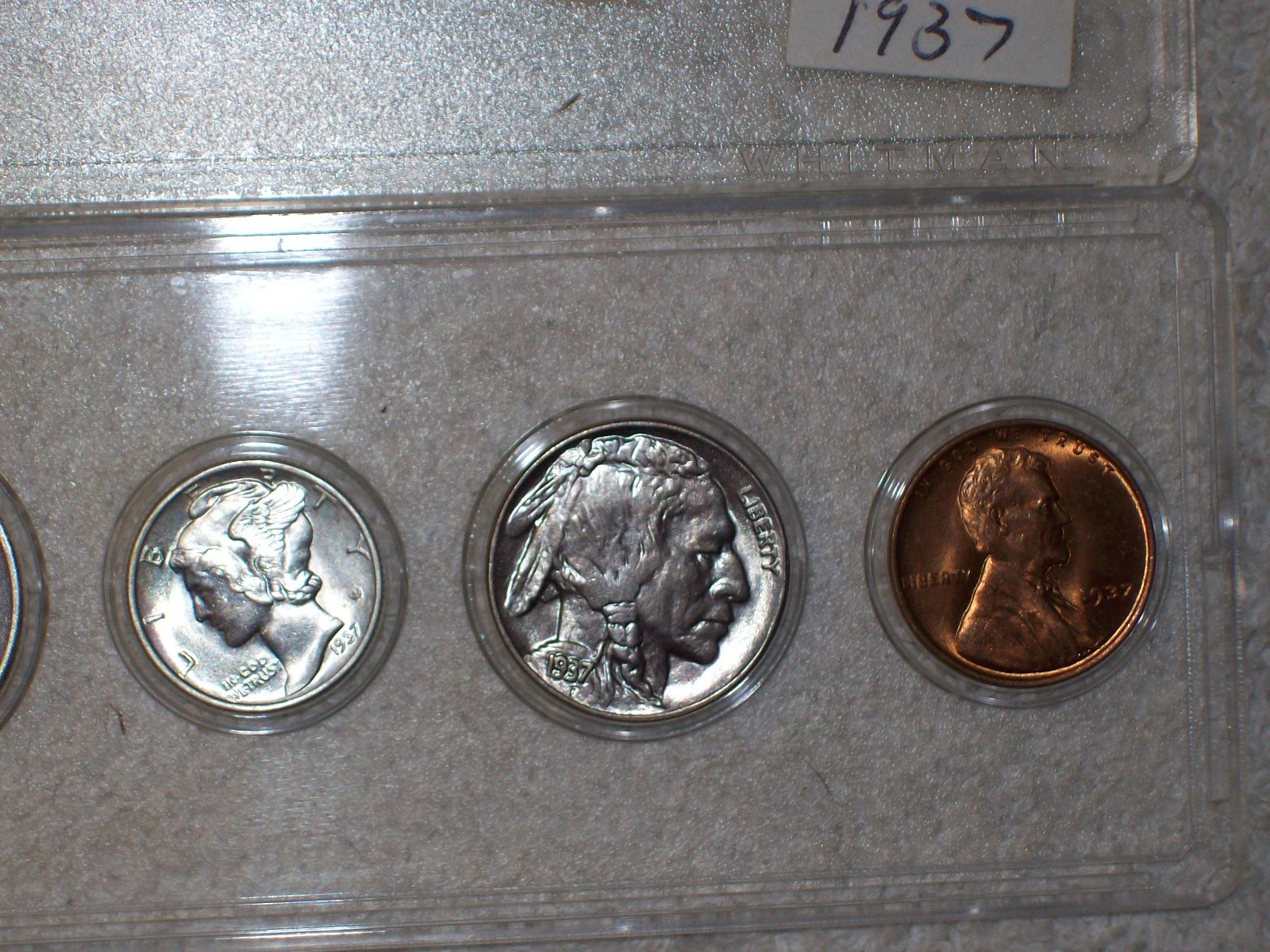 1937 MINT SET UNCIRCULATED PHILADELPHIA MINT