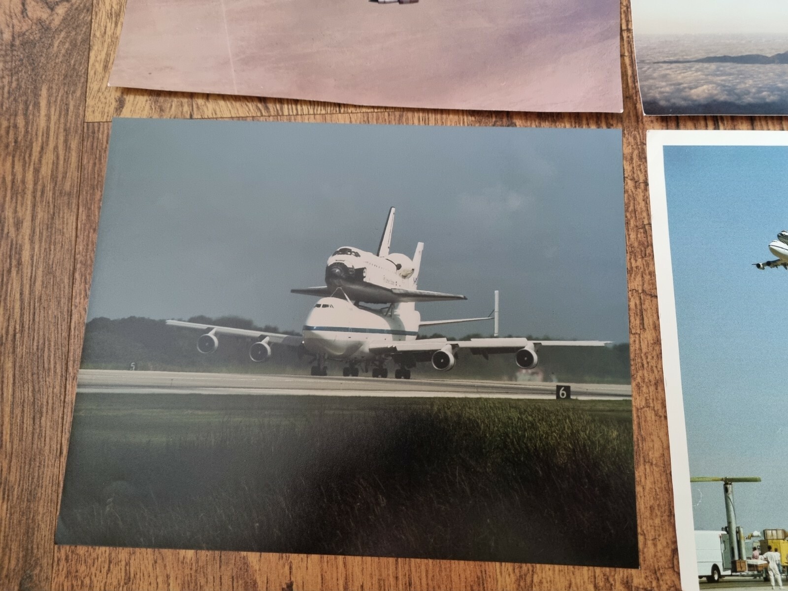 Space Shuttle photographs x 4 NASA
