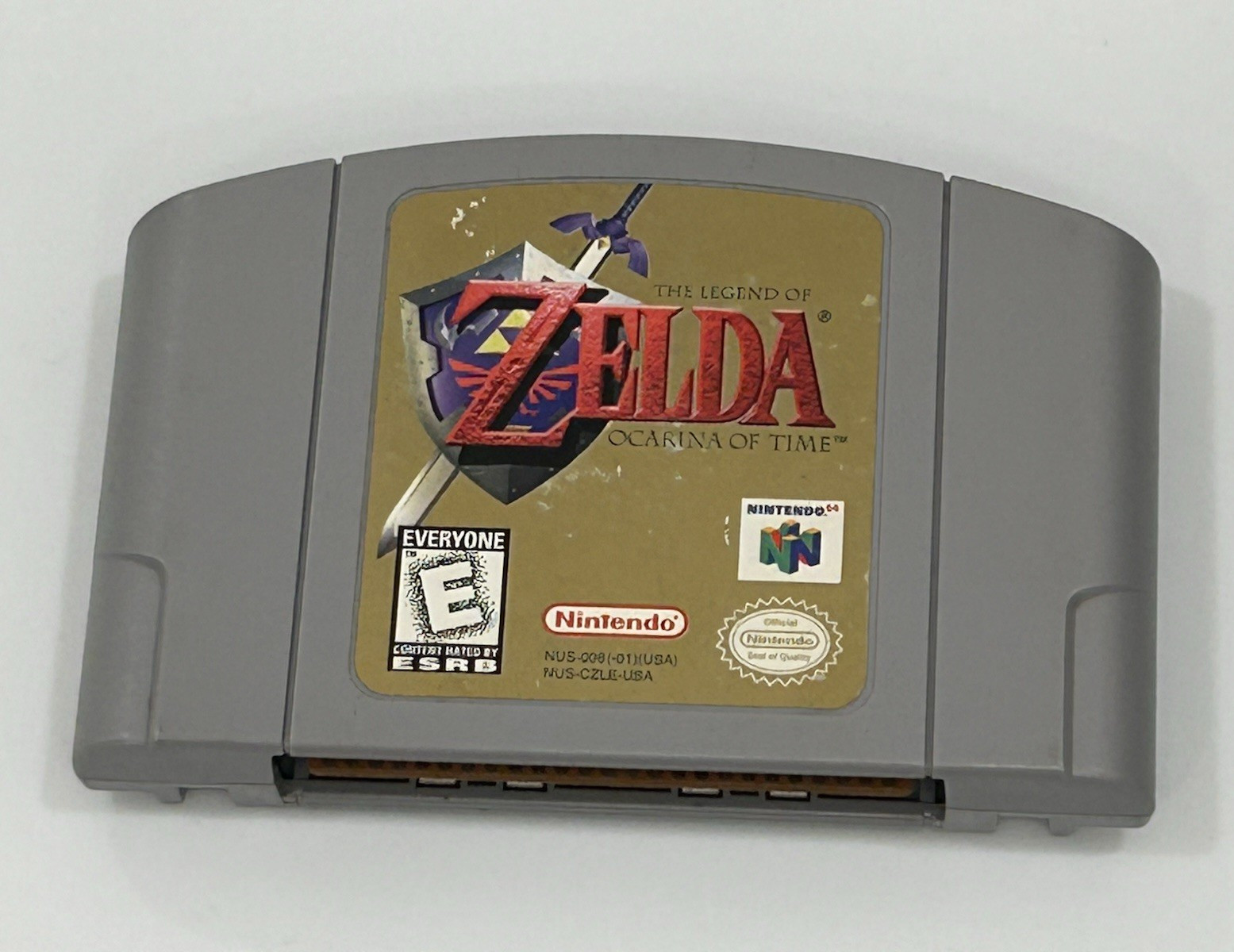 Nintendo 64 NUS-001 Console Bundle w/ Controller, AV/AC Cables + Zelda OOT