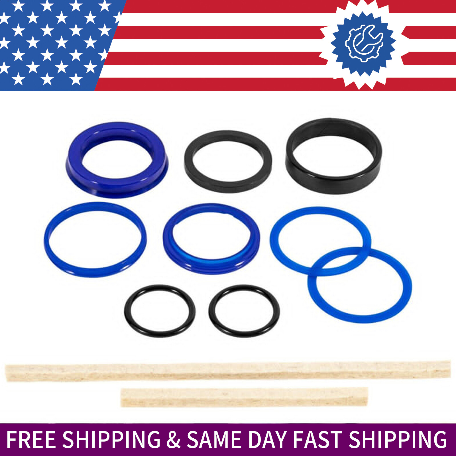 Rotary Lift Seal Kit Hydraulic Cylinder Kit for Texas HYD FJ7211, FJ783, FJ7311