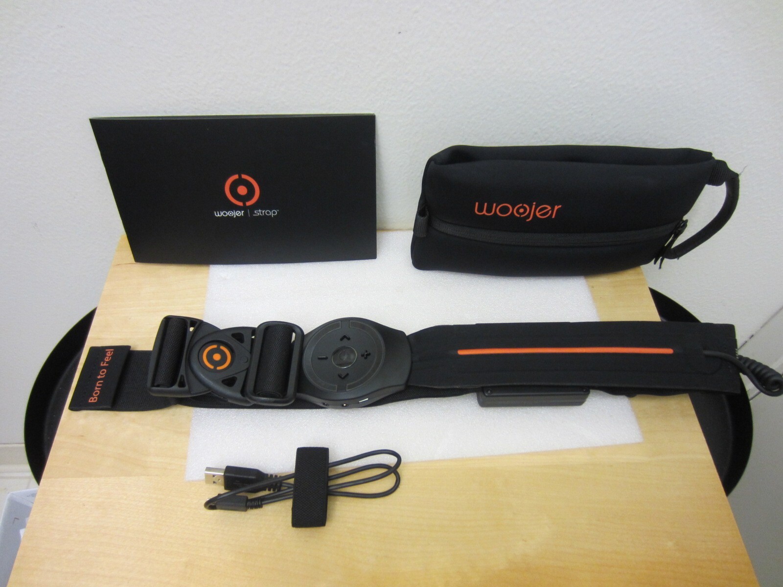 Woojer STRAP - Original 2017 Launch Model, Black, Haptic Vibration