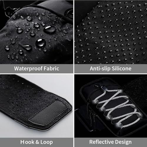 Phone Bag for Ebike, Multi-functional Motorcycle Front Frame Bag for Gray