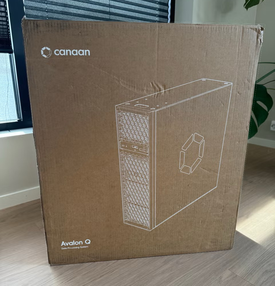 *US SELLER* Canaan Avalon Q 90T 800W - 1674W ECO Home Quite Miner For Home CA