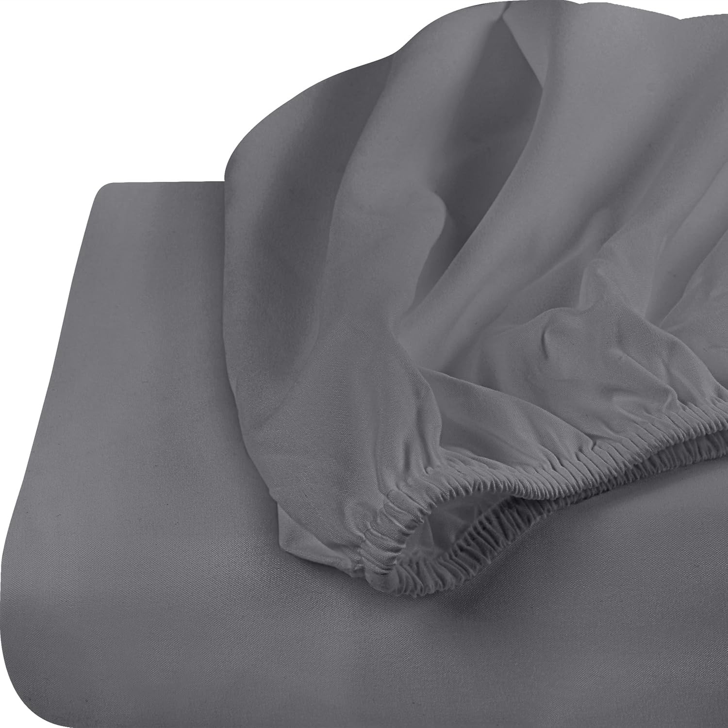 Bedding Twin Fitted Sheets - Bulk Pack of 6 Bottom Sheets - Soft Brushed