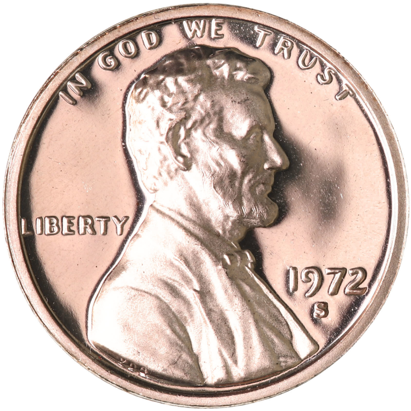 1972 S Lincoln Memorial Cent Gem Proof