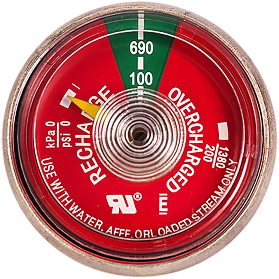 🔥🧯KIDDE Water Fire Extinguisher Gauge G100 generic replacement FREE SHIPPING