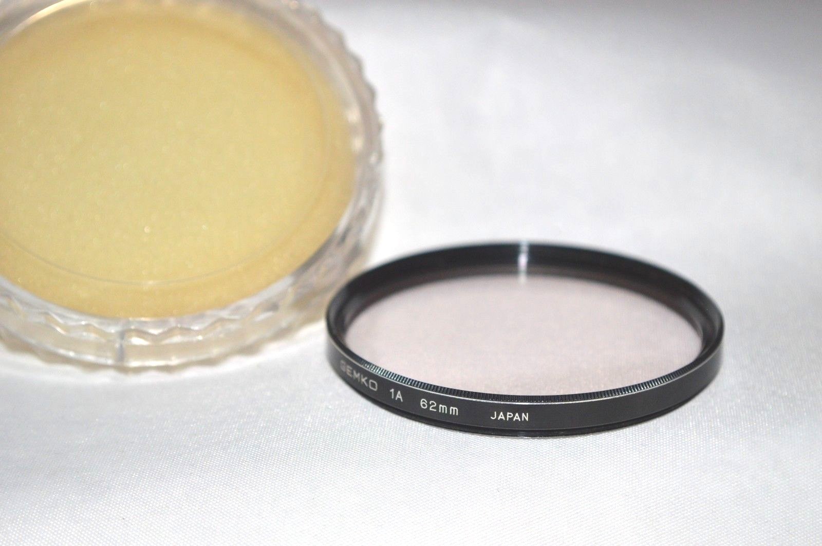 Gemko 62 mm 1A Screw-In Filter with Case Made in Japan (T-145)