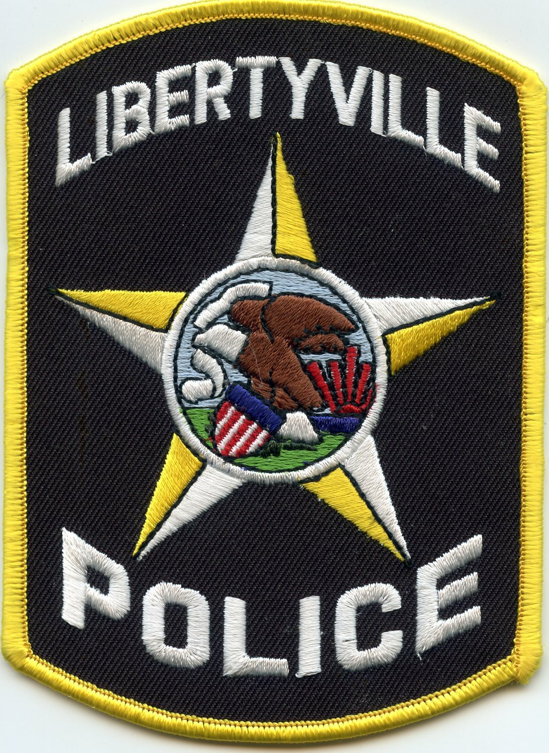 LIBERTYVILLE ILLINOIS IL POLICE PATCH