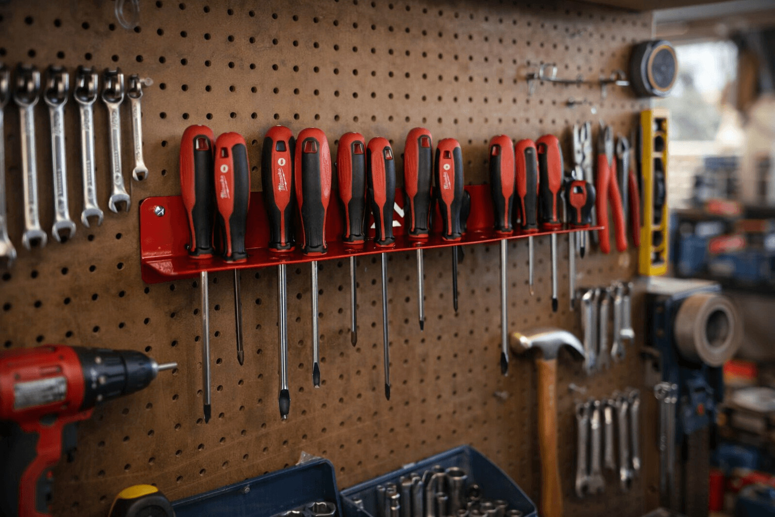 Screwdriver Rack - Compatible with Milwaukee