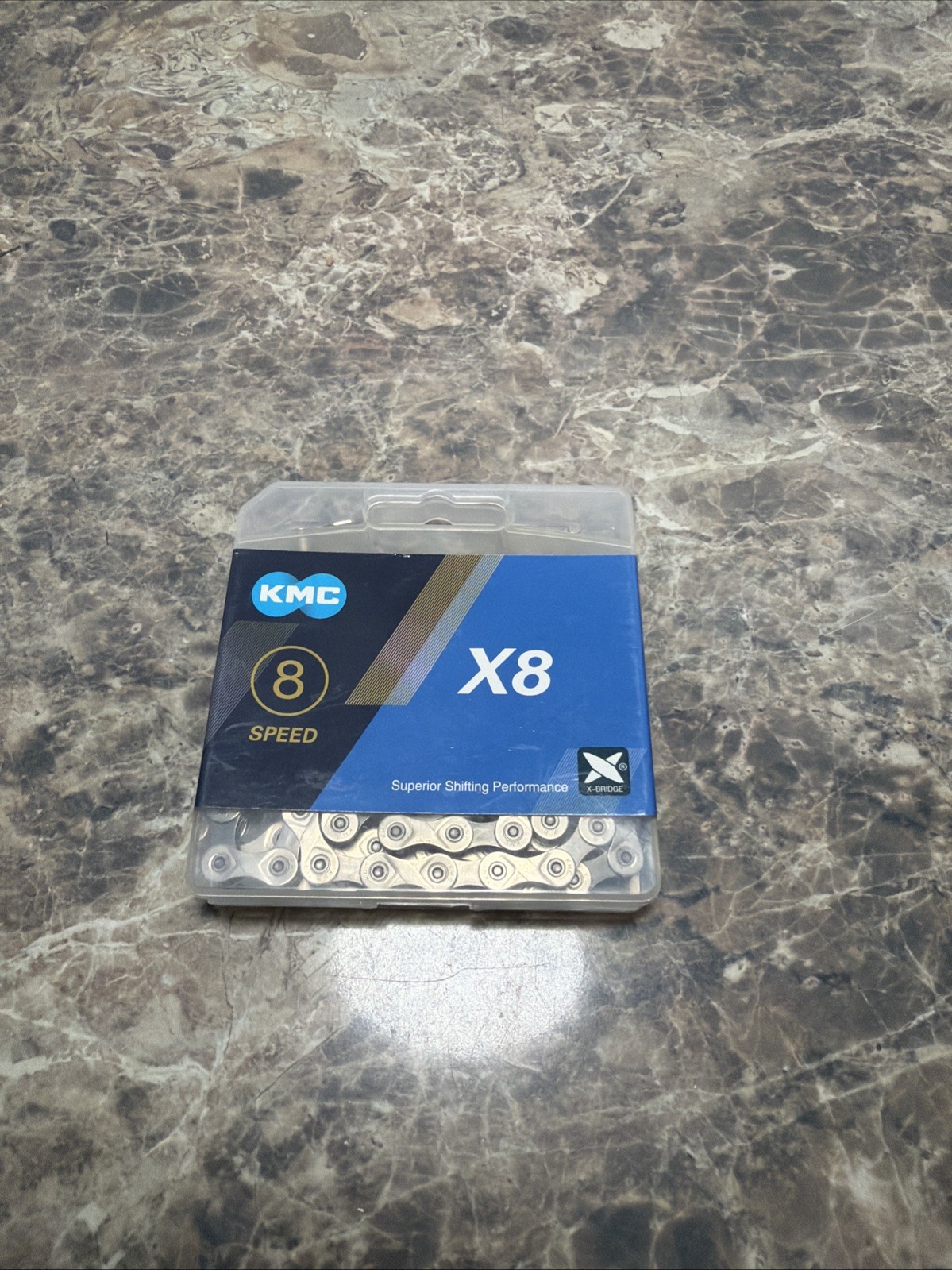 KMC X8 Chain (Silver) — AUS Stock — Bicycle Bike MTB Road 3/32" — 6/7/8 Speed