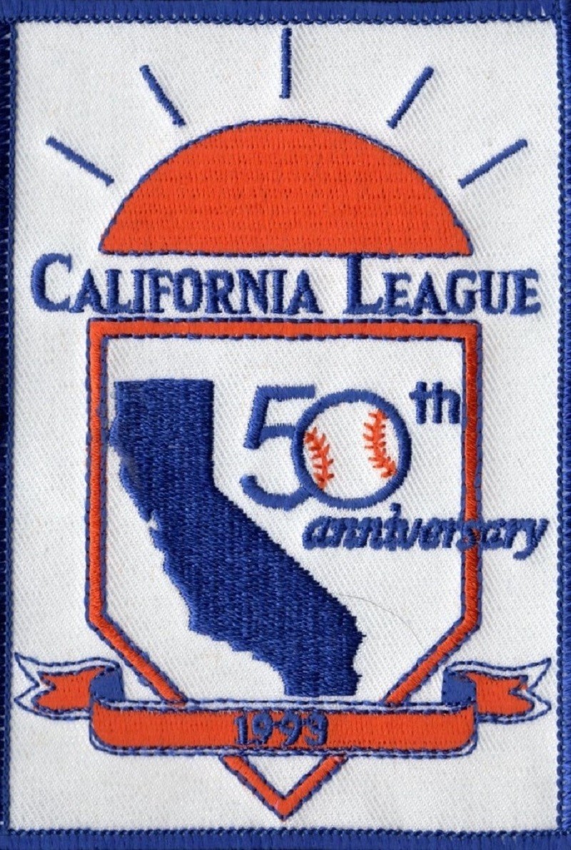 1993 California League Minor League Baseball 50th Anniversary Patch