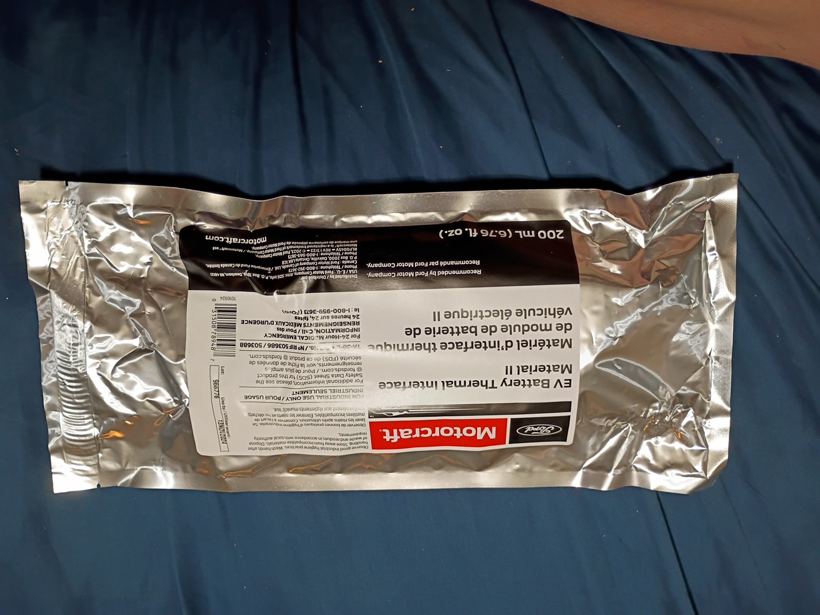 NEW Motorcraft EV Battery Thermal Interface Material II 6.8fl oz. TA-38-B