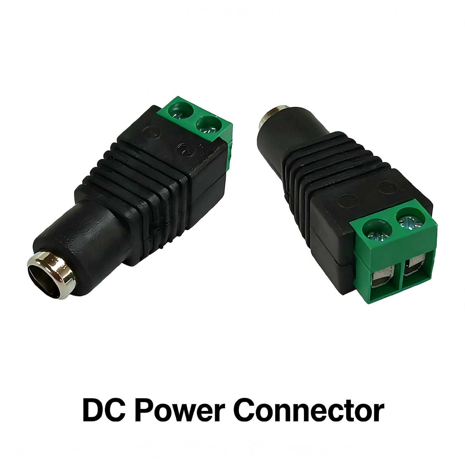 20x DC Power Connector Female 5.5x2.1mm Screw Terminal Jack for CCTV LED Strip